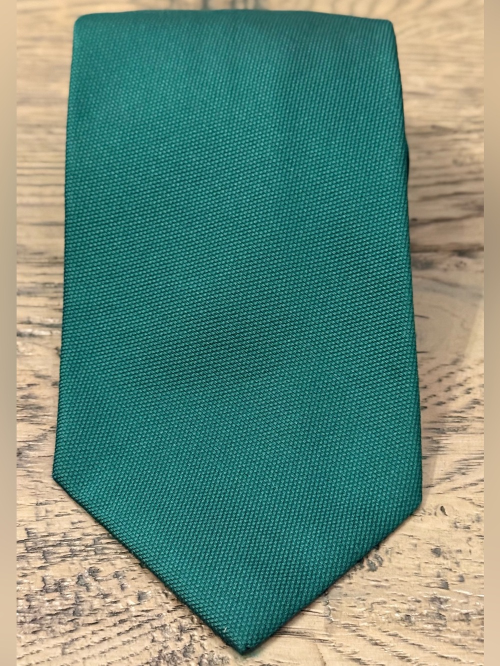 Brooks Brothers Solid Teal Green Men’s Tie